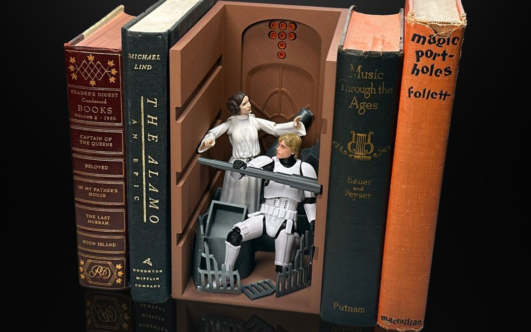 New Star Wars Black Series Death Star Trash Compactor Book Nook available now!