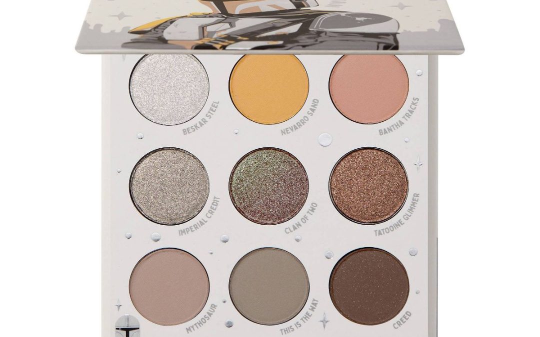 New The Mandalorian ColourPop Eye Shadow Palette available now!