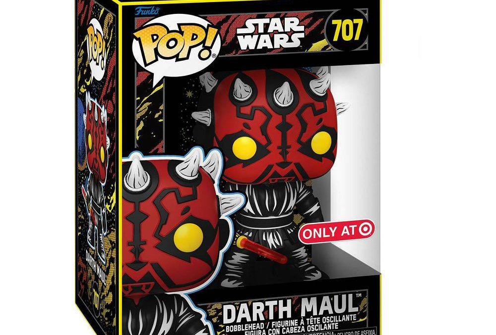 New The Phantom Menace Funko Pop! Darth Maul Bobble Head Toy available now!