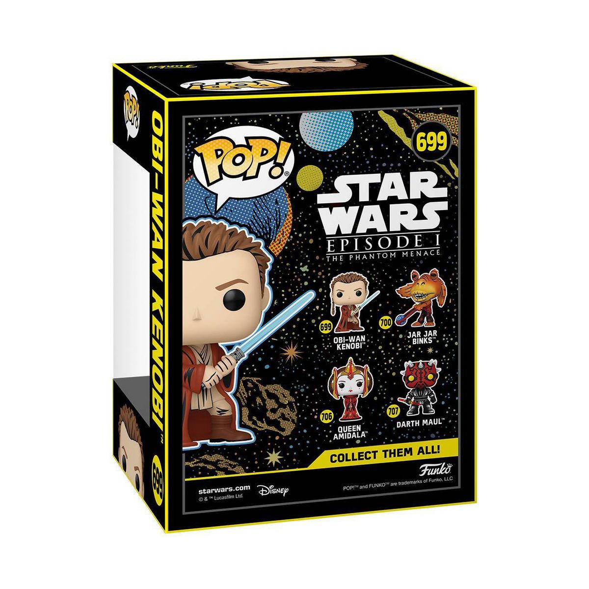 TPM Funko Pop! Obi-Wan Kenobi Bobble Head Toy 2