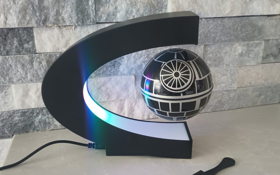 New Star Wars Levitating Death Star Sith Lord Desk Lamp available now!