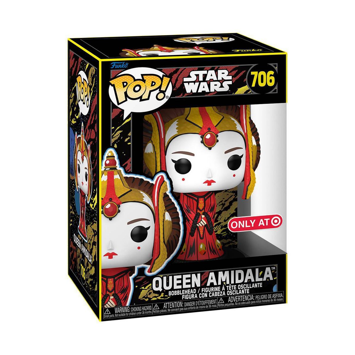 TPM Queen Amidala Funko Pop! Bobble Head Toy 1