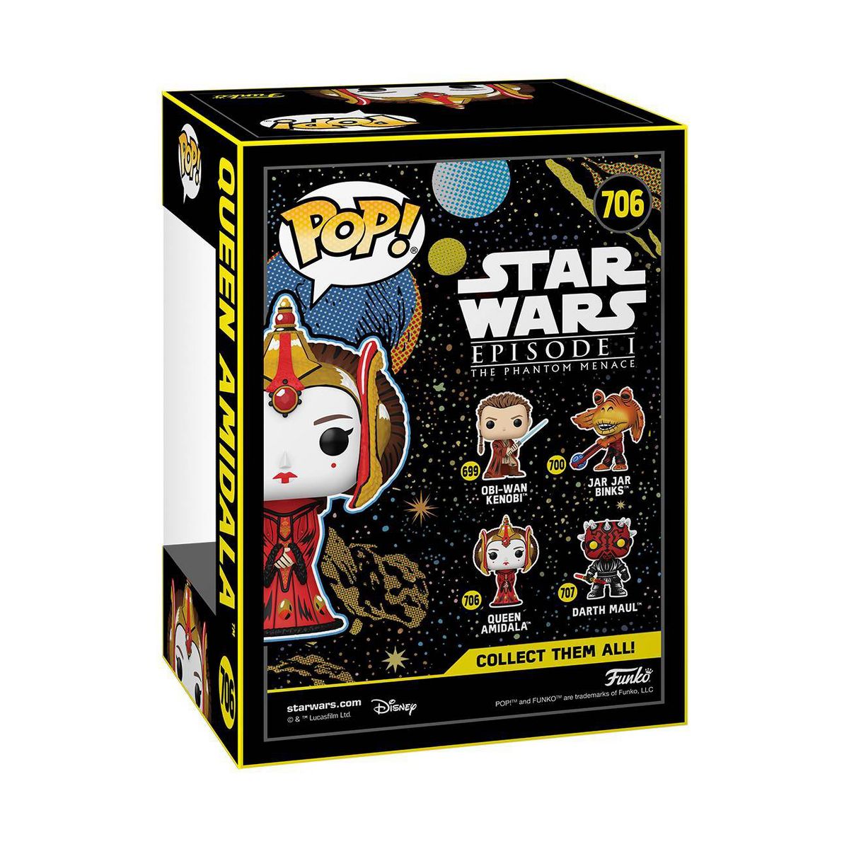 TPM Queen Amidala Funko Pop! Bobble Head Toy 2