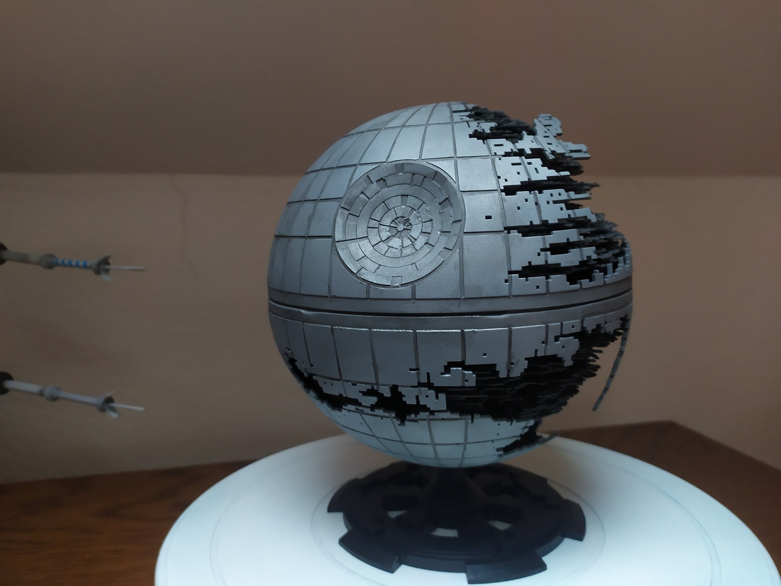 ROTJ Death Star Hand-Painted 3D Printed Resin Figure 1