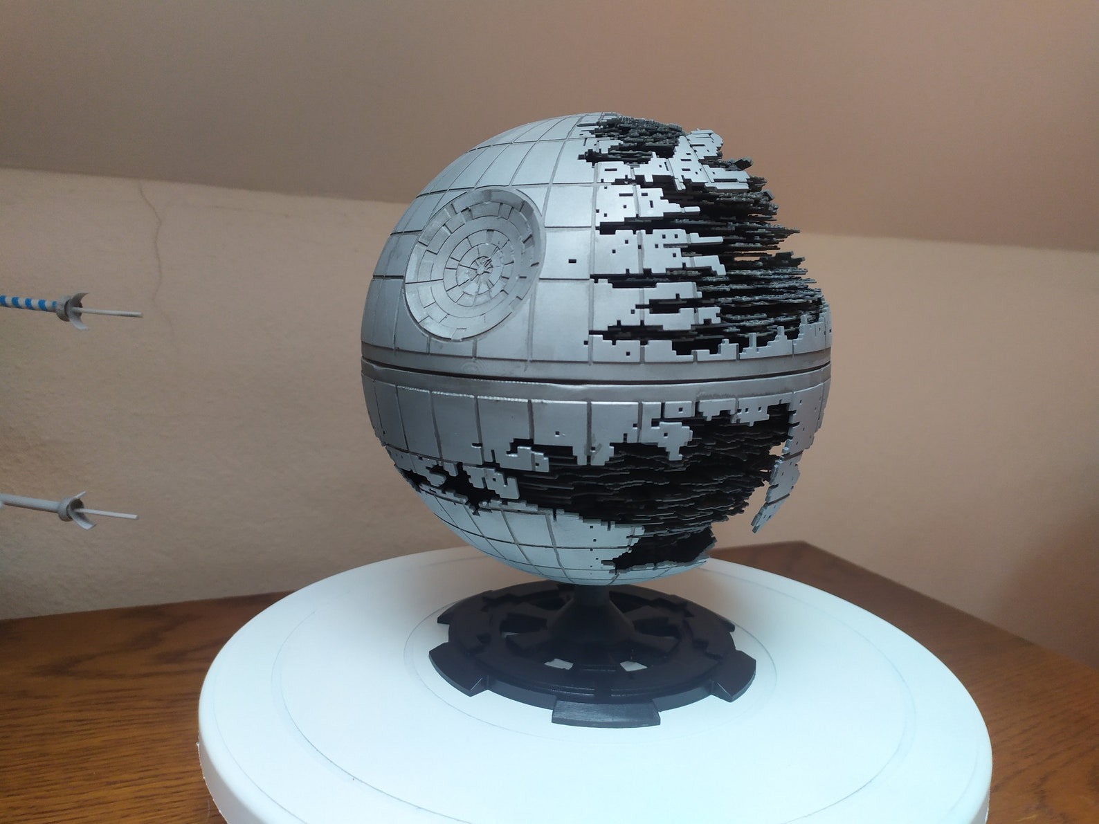 ROTJ Death Star Hand-Painted 3D Printed Resin Figure 2