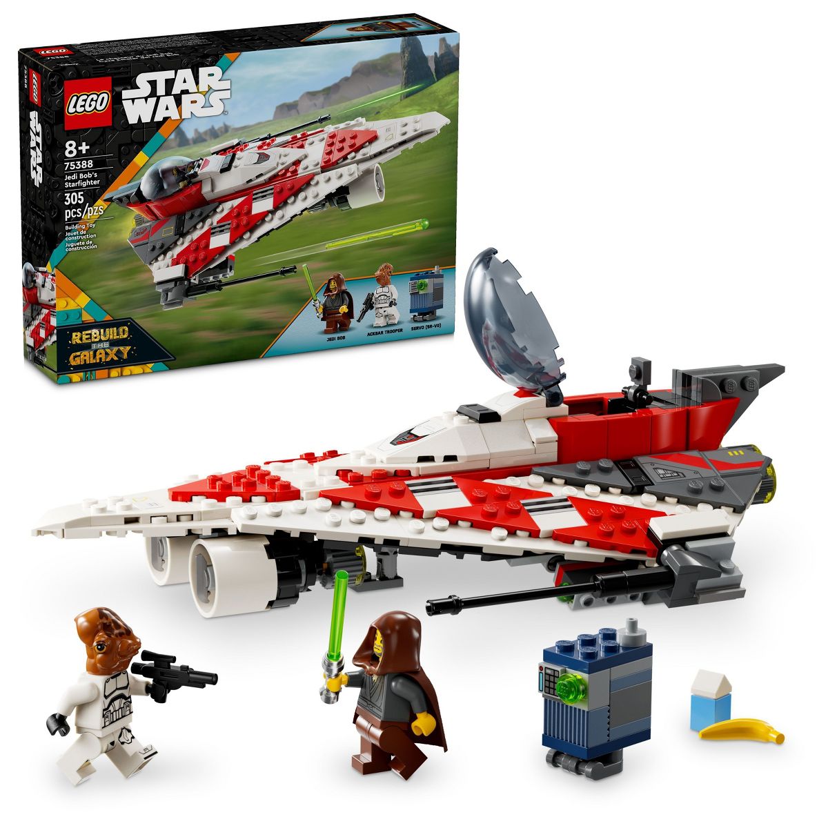 SWRTG Jedi Bob's Starfighter Lego Set 1