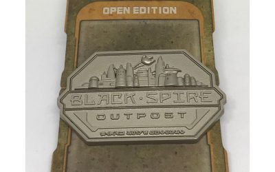 New Star Wars Galaxy's Edge Black Spire Outpost Logo Pin available now!