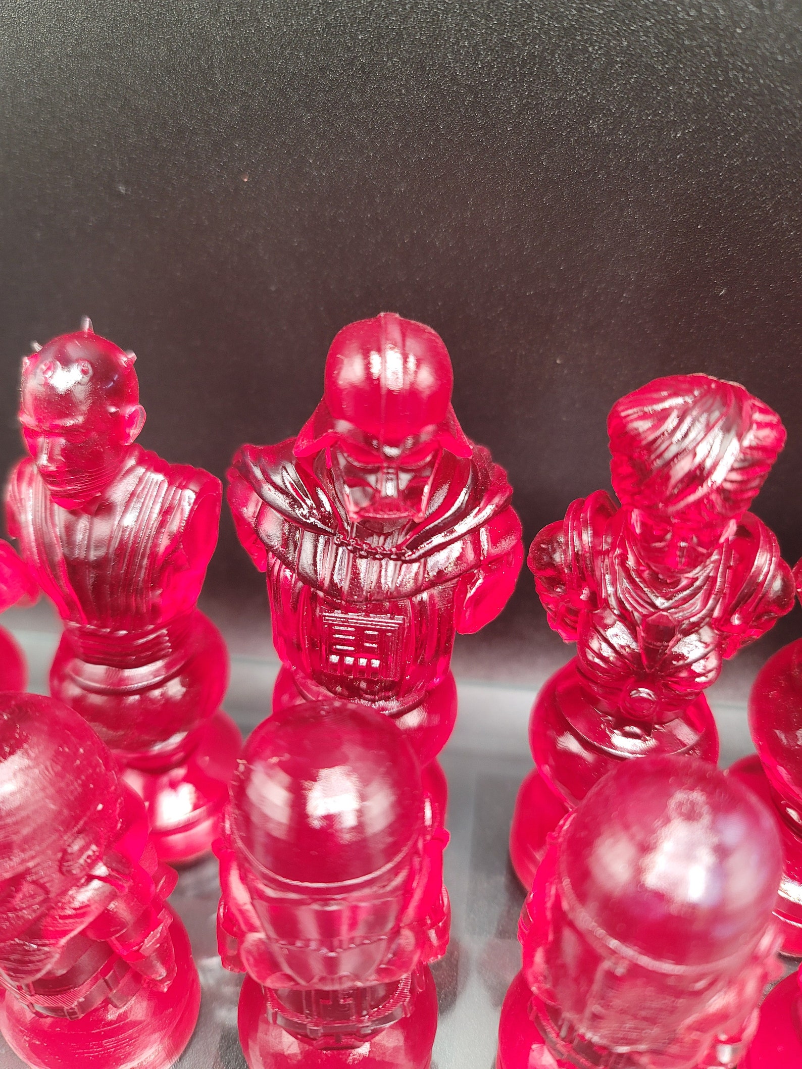 SW Light and Dark Side Character Chess Set 2