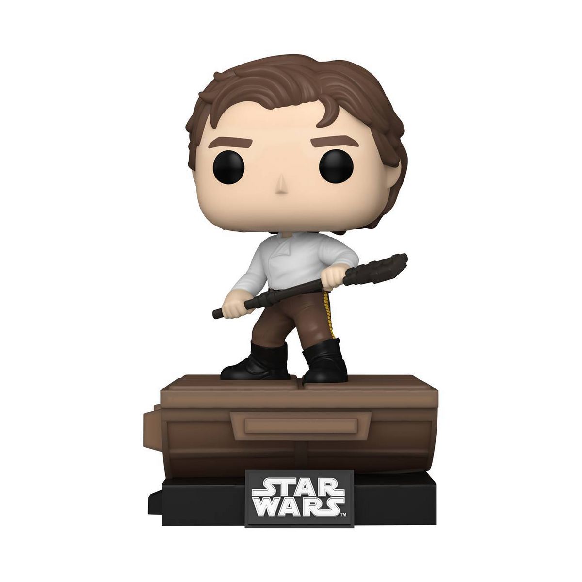 ROTJ Funko Pop! Jabba's Skiff: Han Solo Bobble Head Toy 3