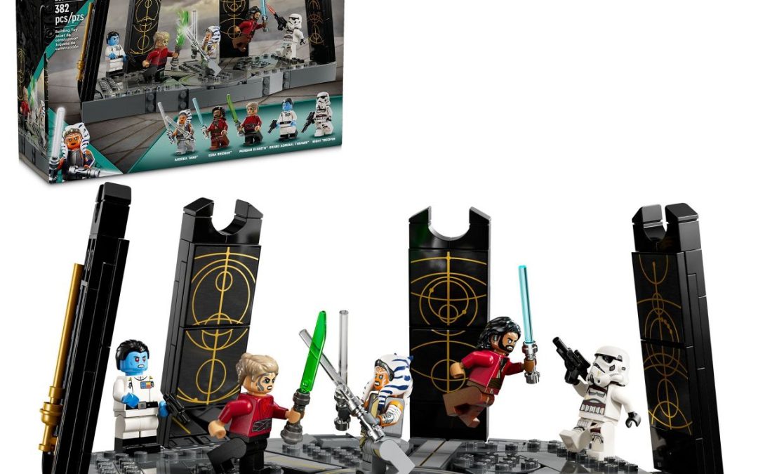 New Star Wars Ahsoka Themed Ahsoka Tano's Duel on Peridea Lego Set available now!