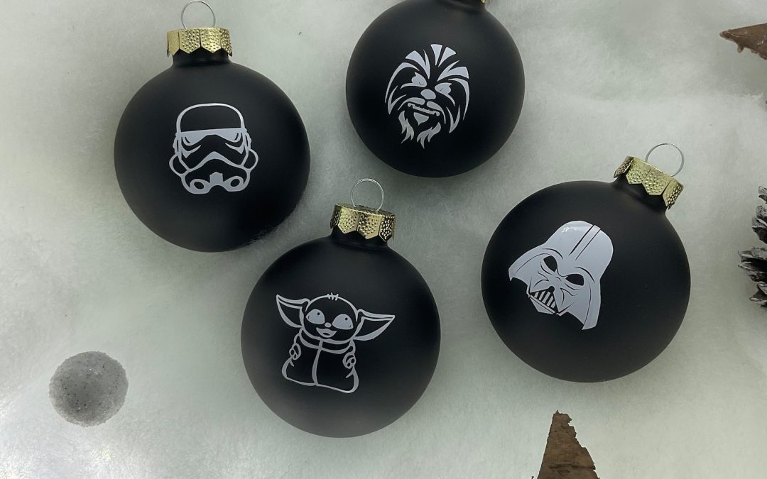 New Star Wars Inspired Christmas Tree Ornament Balls available now!