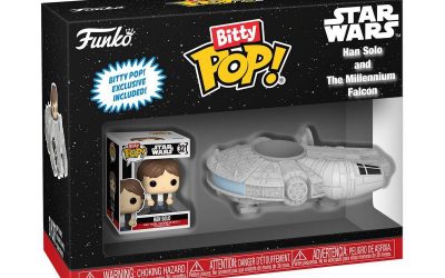 New Star Wars Han Solo and the Millennium Falcon Funko Bitty POP! Rides Figure Set available now!