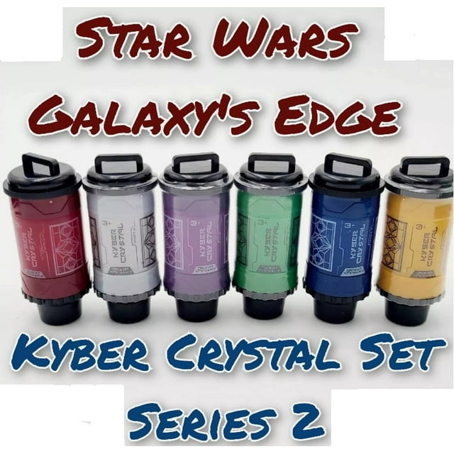 New Star Wars Galaxy's Edge Series 2 Kyber Crystal 6-Pack available now!