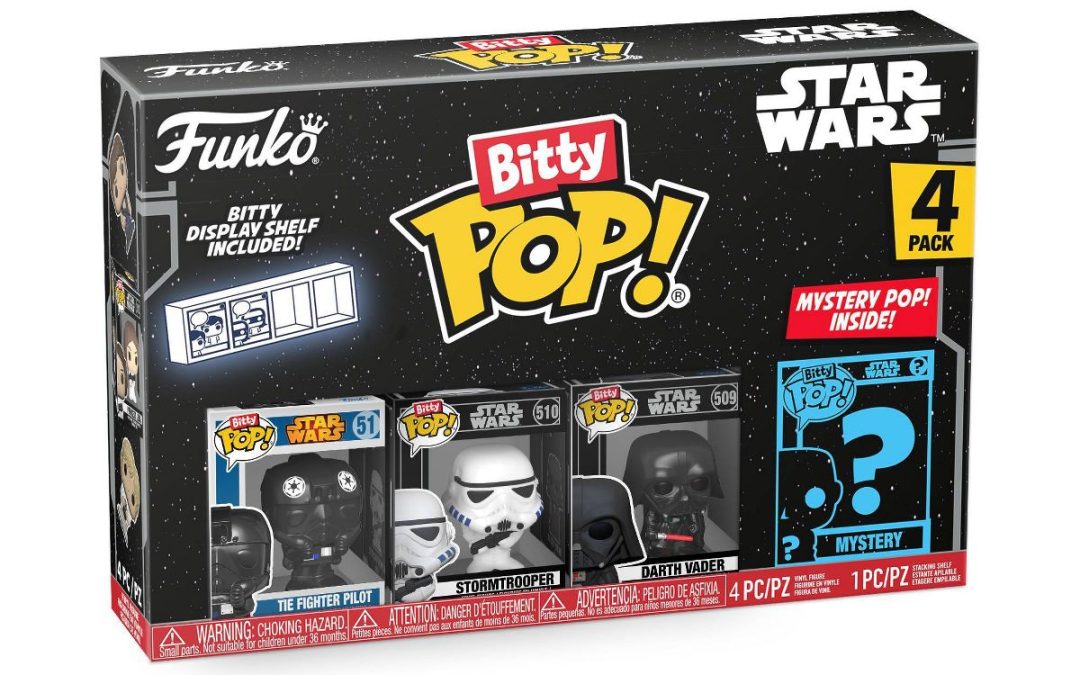 New Star Wars Funko Bitty POP! Bobble Head Figure 4-Pack available now!