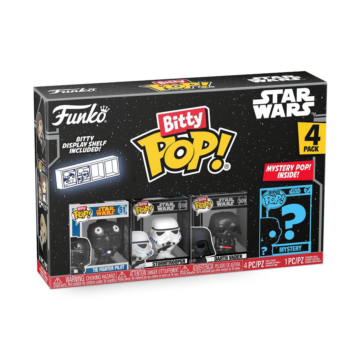 SW Funko Bitty POP! Bobble Head Figure 4-Pack 1