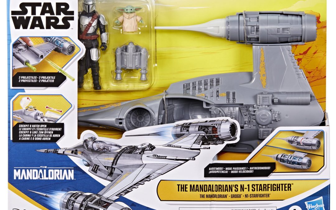 New The Mandalorian Epic Hero Series N-1 Starfighter Vehicle Play Set available now!