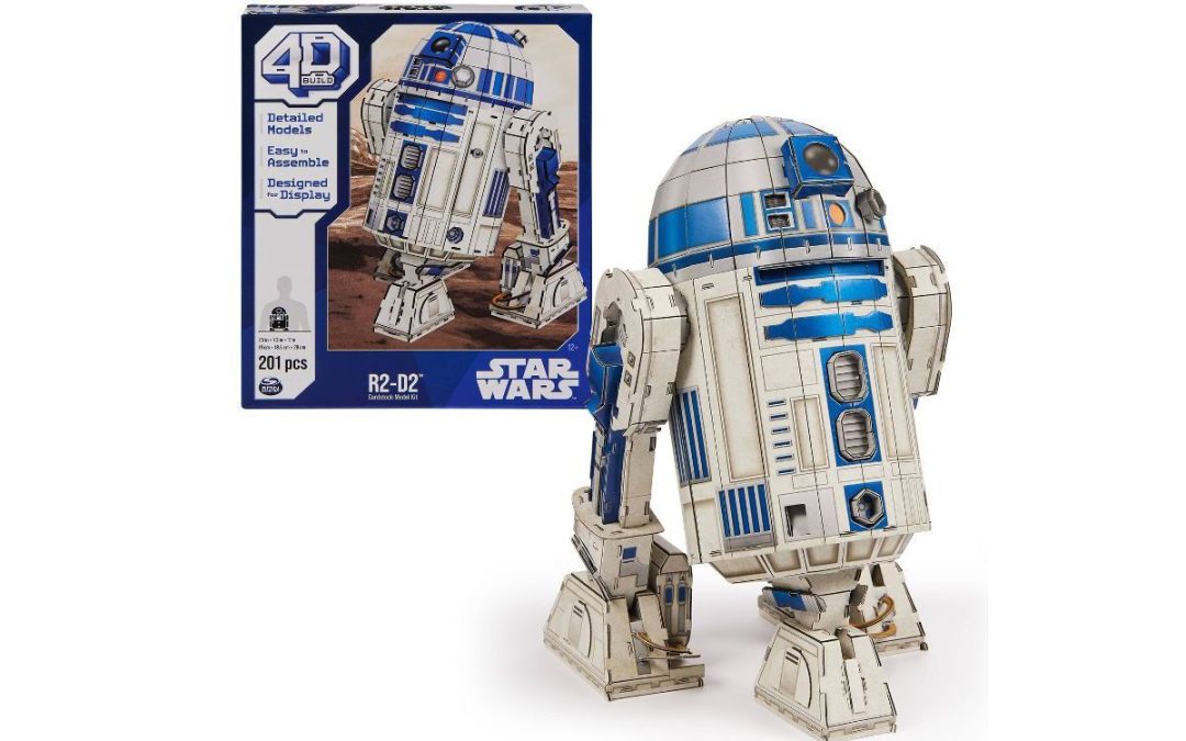 New Star Wars 4D BUILD R2-D2 Model Puzzle Kit available now!