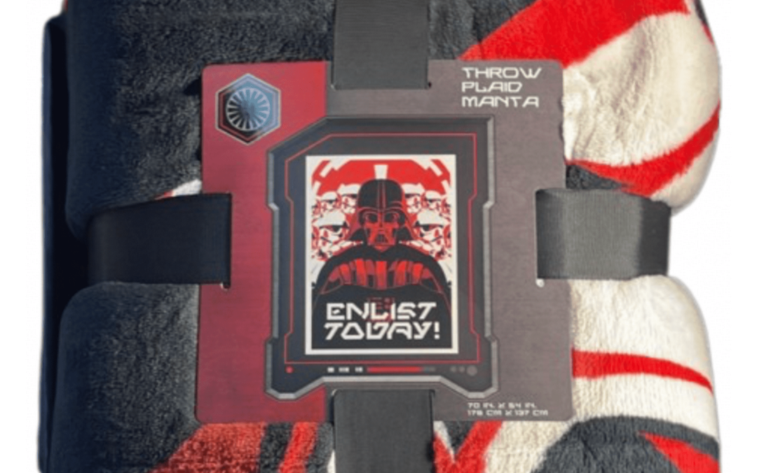 New Star Wars Galaxy's Edge First Order Enlist Today Throw Blanket available now!