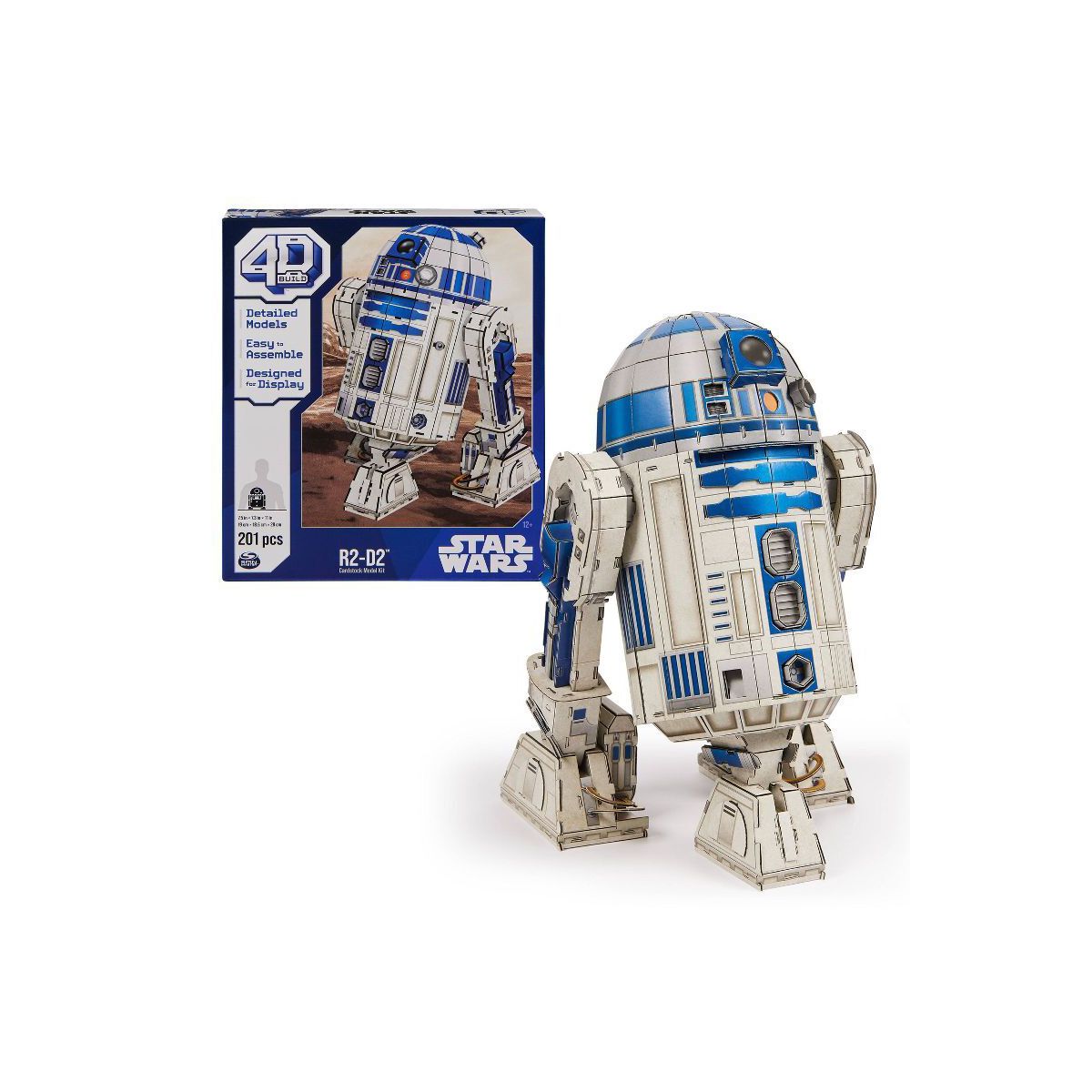 SW 4D BUILD R2-D2 Model Puzzle Kit 1