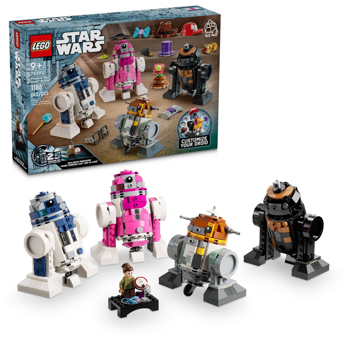 SW Creative Play Droid Builder Lego Set 1