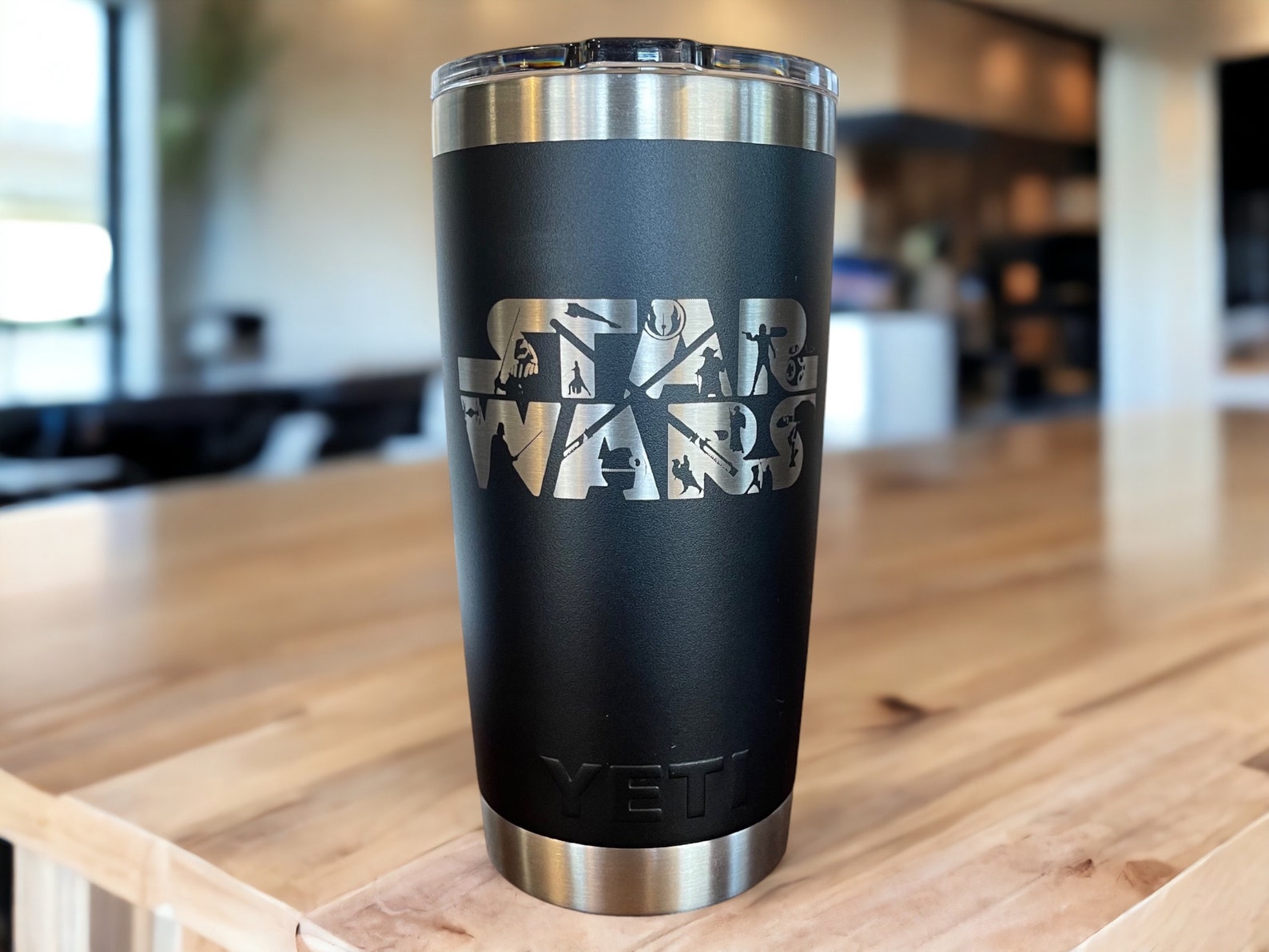 SW Yeti Laser Engraved Stainless Steel Authentic Tumbler 1