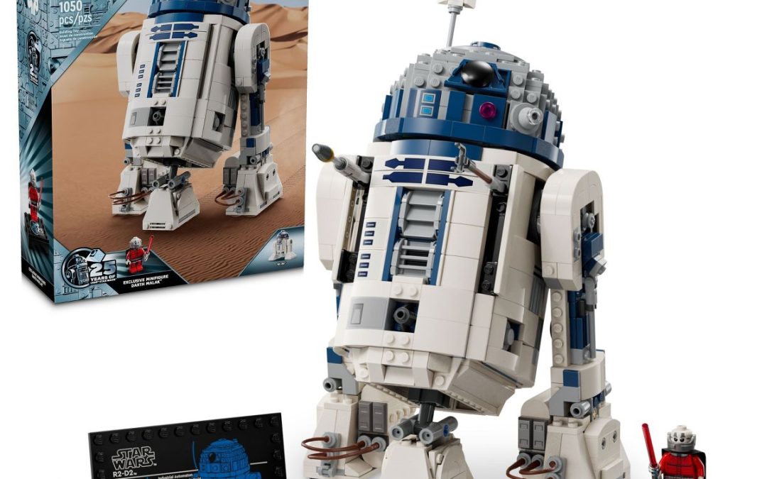 New Star Wars R2-D2 Buildable Toy Droid Lego Set available now!