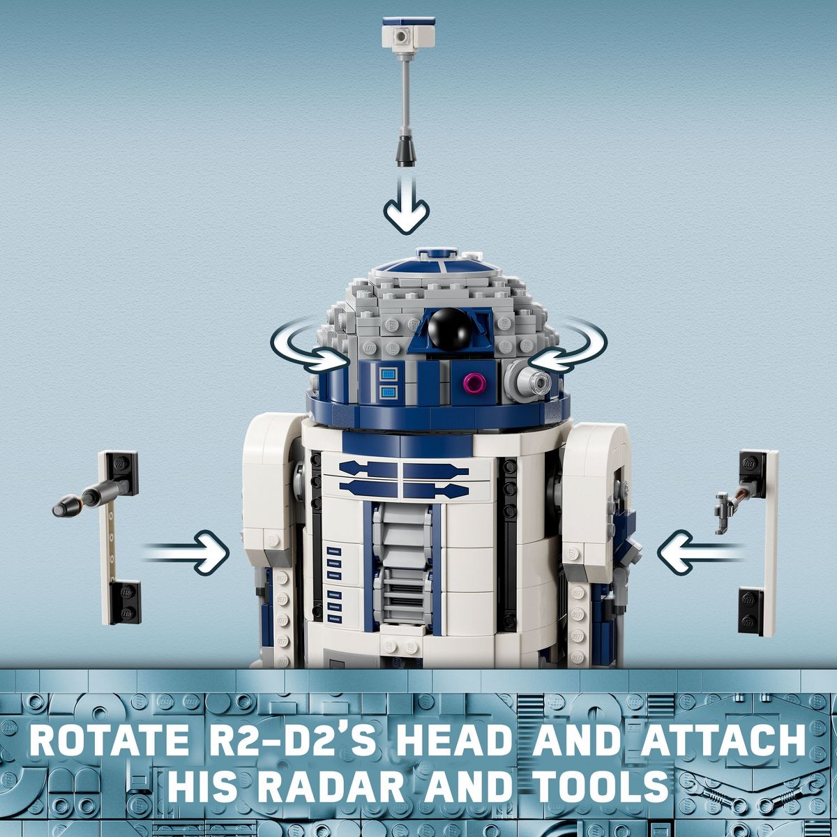 SW R2-D2 Buildable Toy Droid Lego Set 2