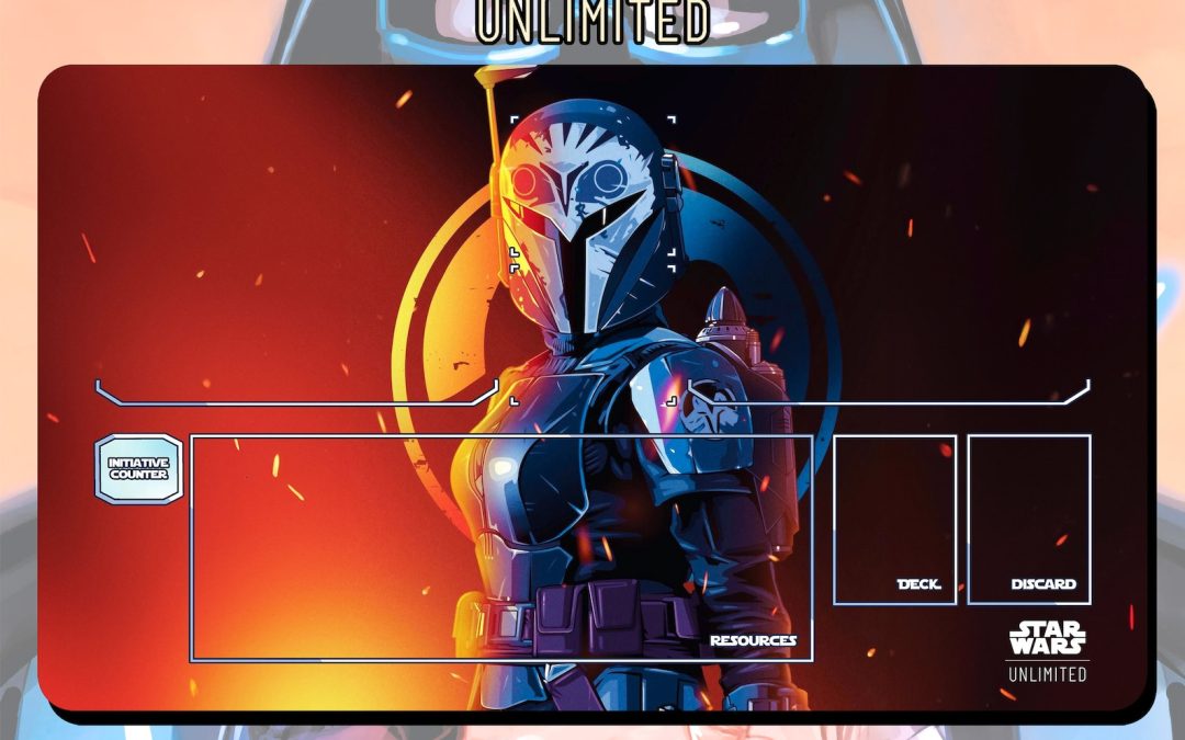 New The Mandalorian Unlimited Bo-Katan Kryze TCG Playmat available now!