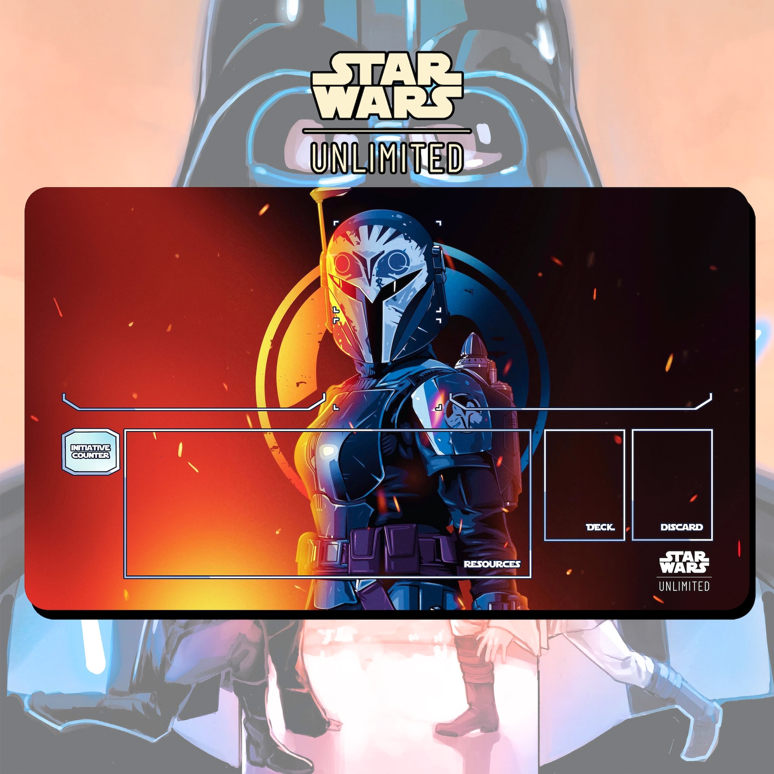 TM Unlimited Bo-Katan Kryze TCG Playmat 1