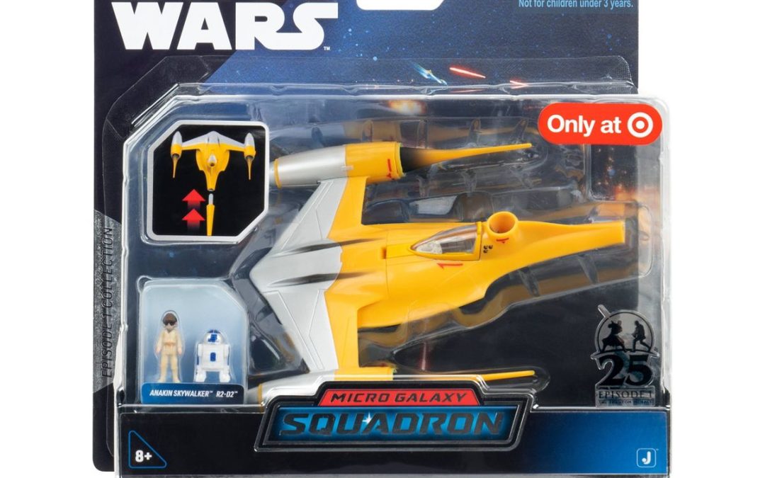 New The Phantom Menace Micro Galaxy N-1 Starfighter and Figure Play Set available now!