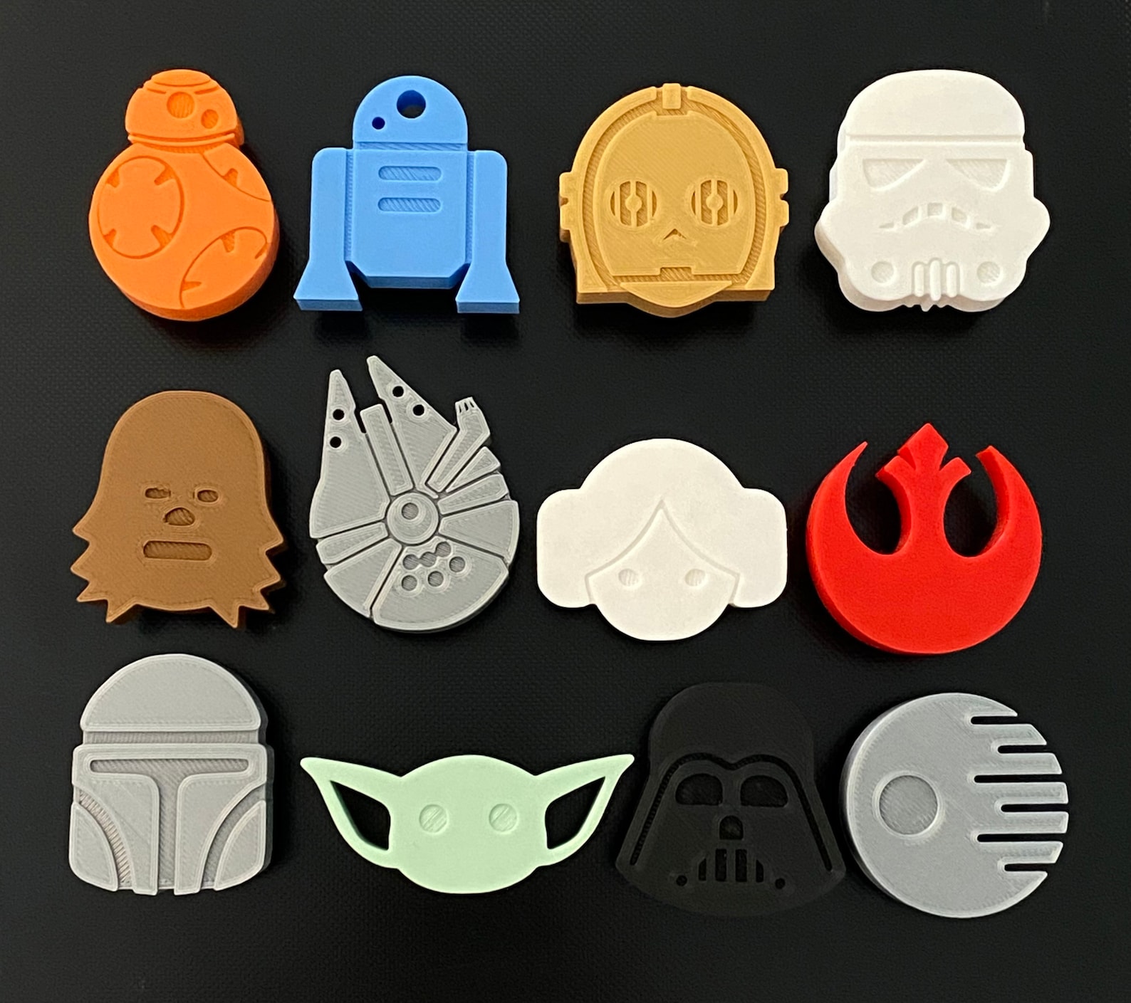 SW Dresser Drawer Character Knobs Set 1