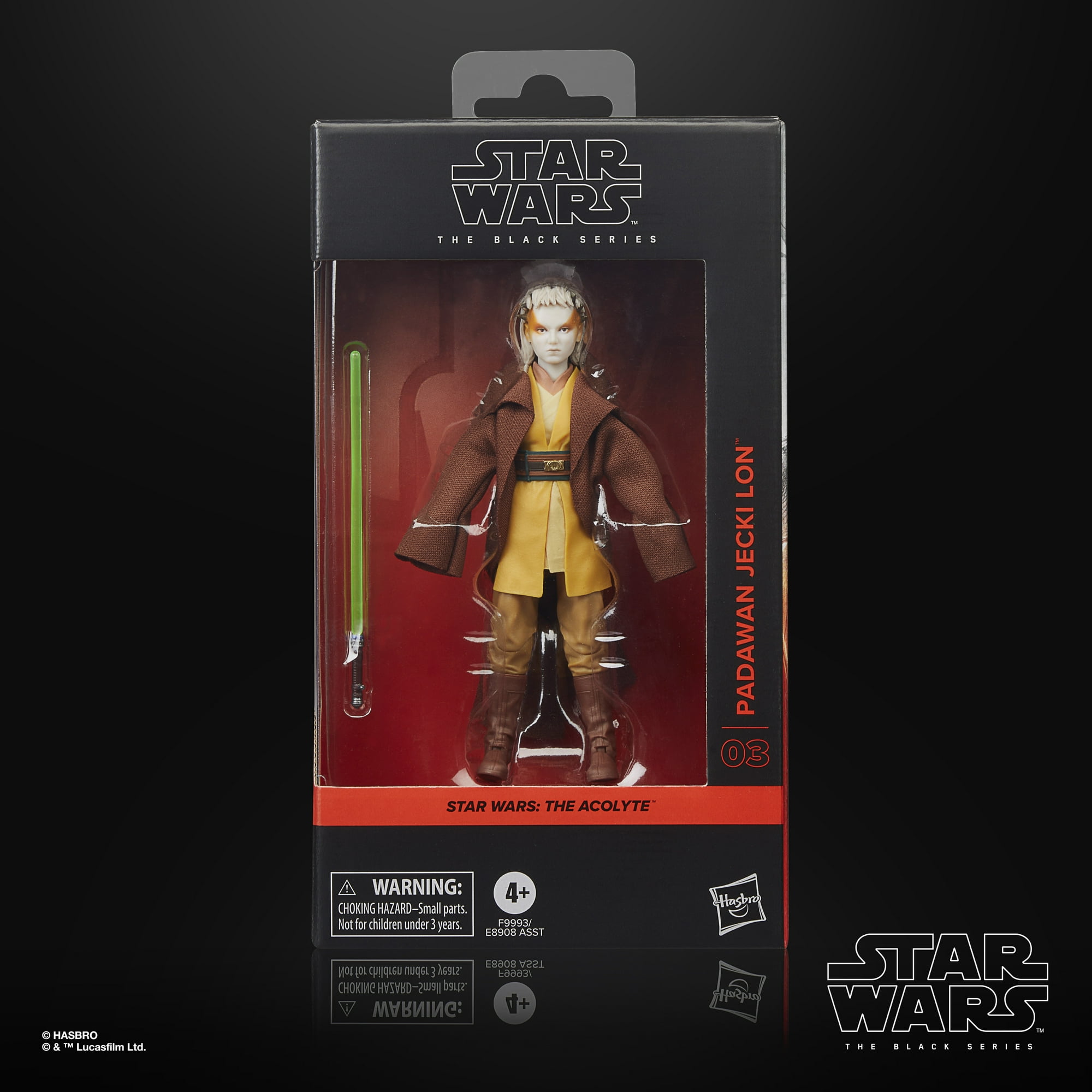 SWTA Padawan Jecki Lon Black Series Collectible Figure 1