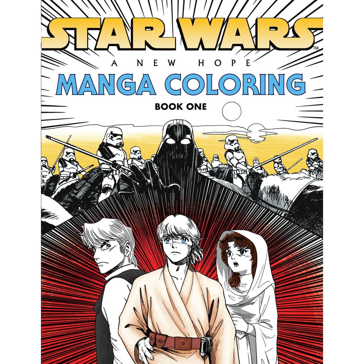 ANH Manga Coloring Book 1