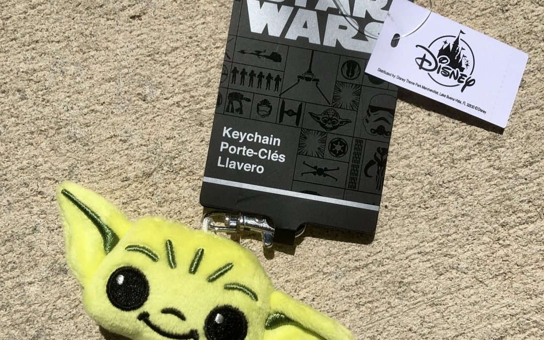 New Star Wars Galaxy's Edge (The Mandalorian) The Child (Gorgu) Keychain Bag Charm available now!