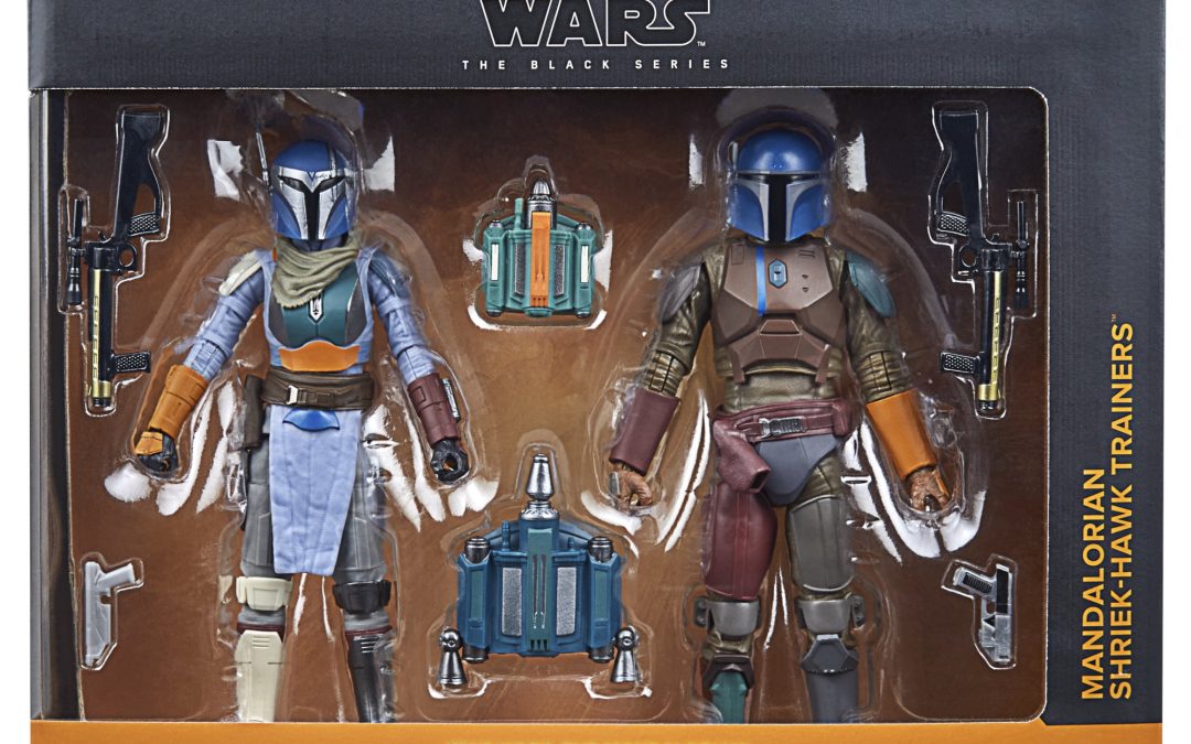 New The Mandalorian Shriek-Hawk Trainers Black Series Figure 2-Pack available for pre-order!