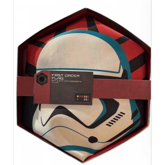 New Star Wars Galaxy's Edge First Order Stormtrooper Banner Flag available now!