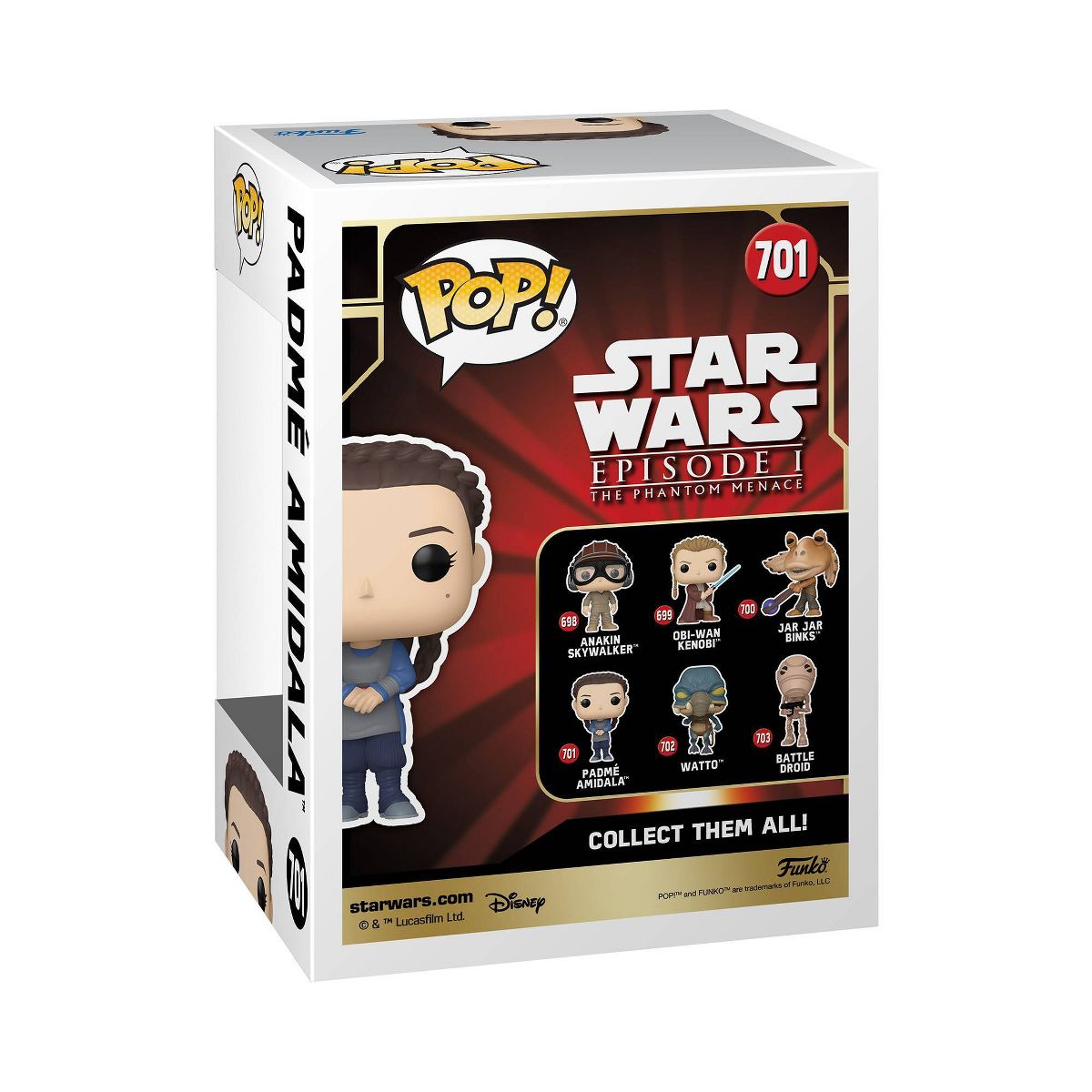 TPM Padme Amidala Funko Pop! Bobble Head Toy 2