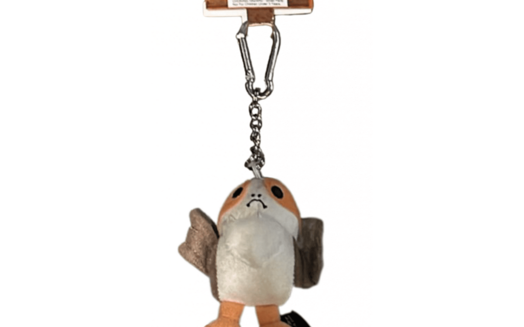 New Star Wars Galaxy's Edge Porg Plush Toy Keychain available now!