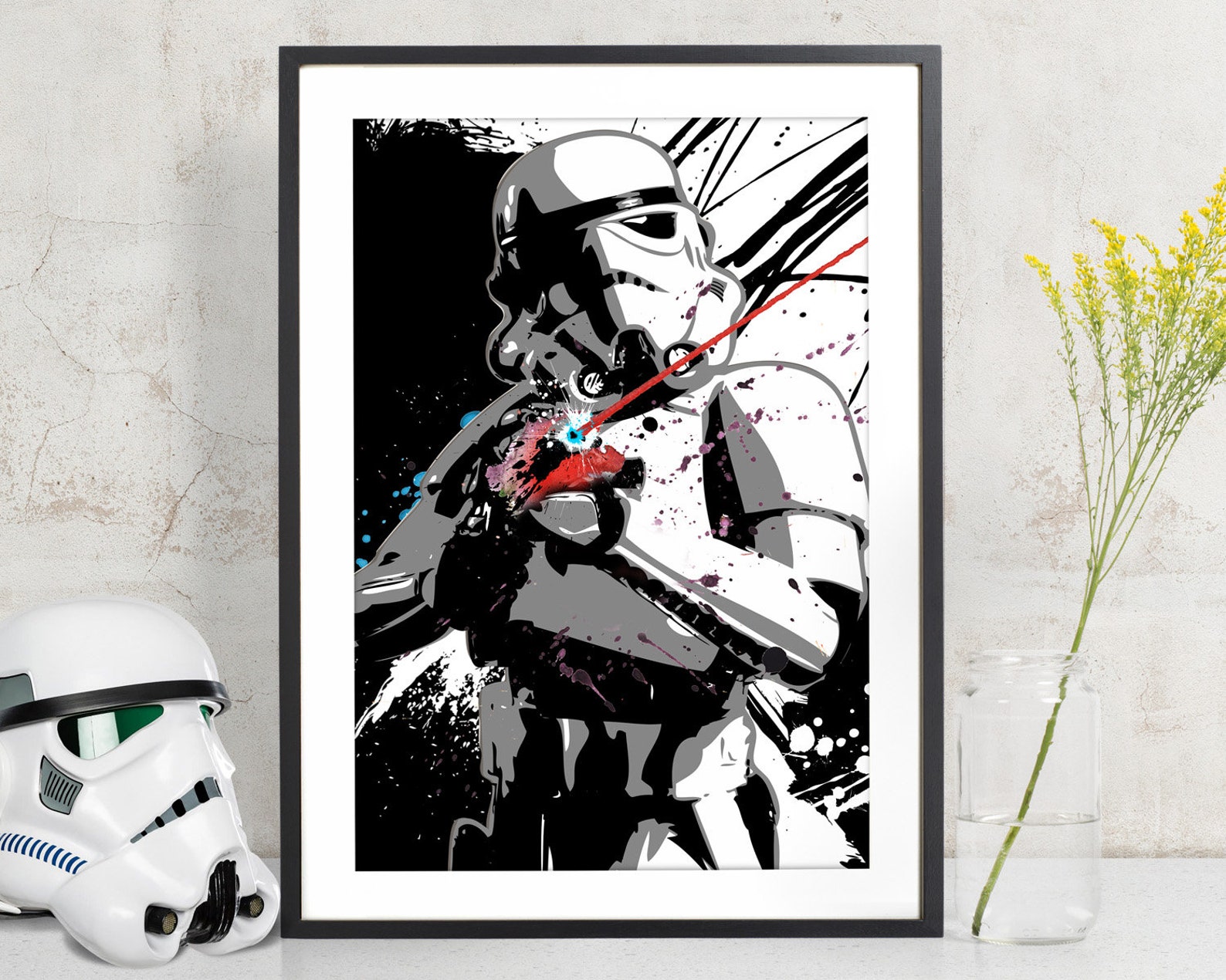 SW Imperial Stormtrooper Art Print Decor Poster 1