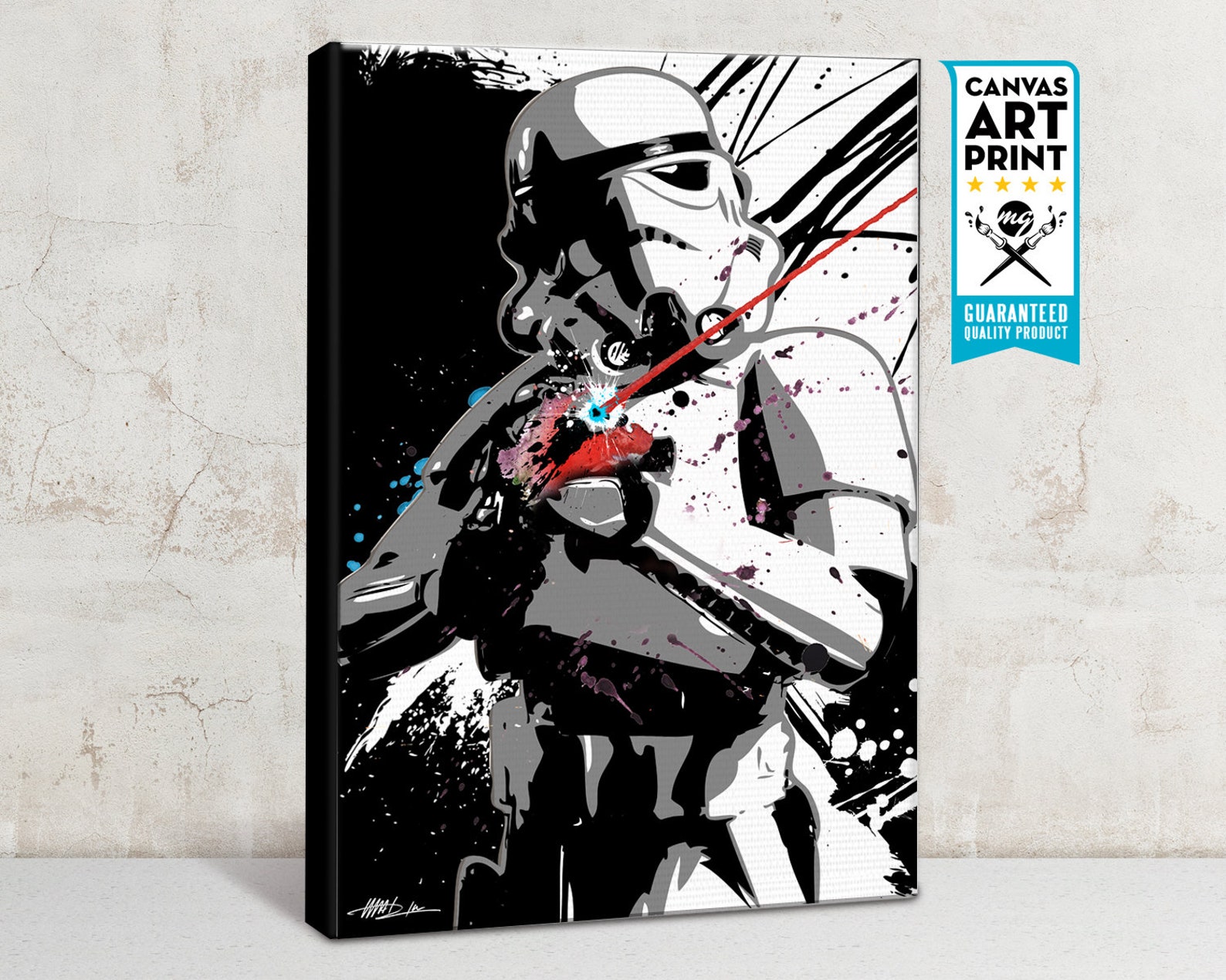 SW Imperial Stormtrooper Art Print Decor Poster 3