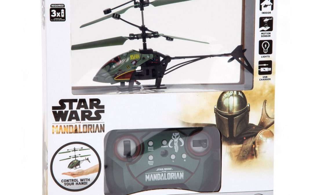 New The Mandalorian Boba Fett 2CH IR Remote Control Helicopter Toy available now!