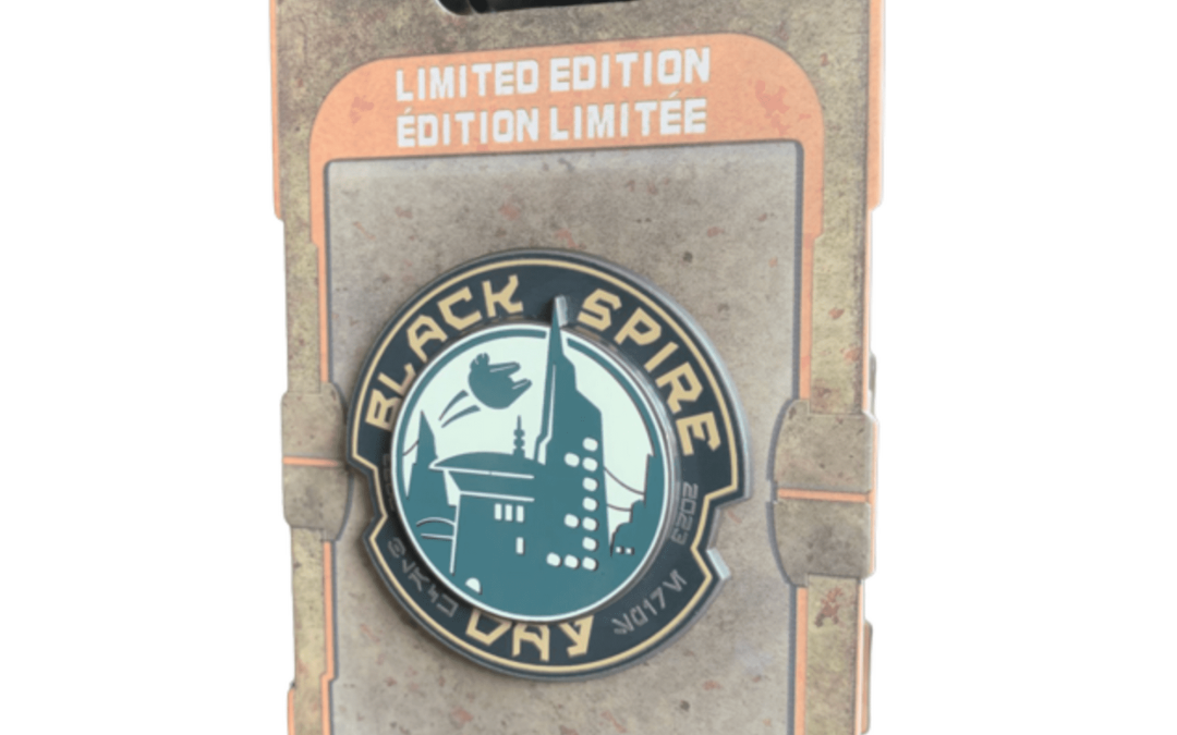 New Star Wars Galaxy's Edge Black Spire Day Limited Edition Pin available now!