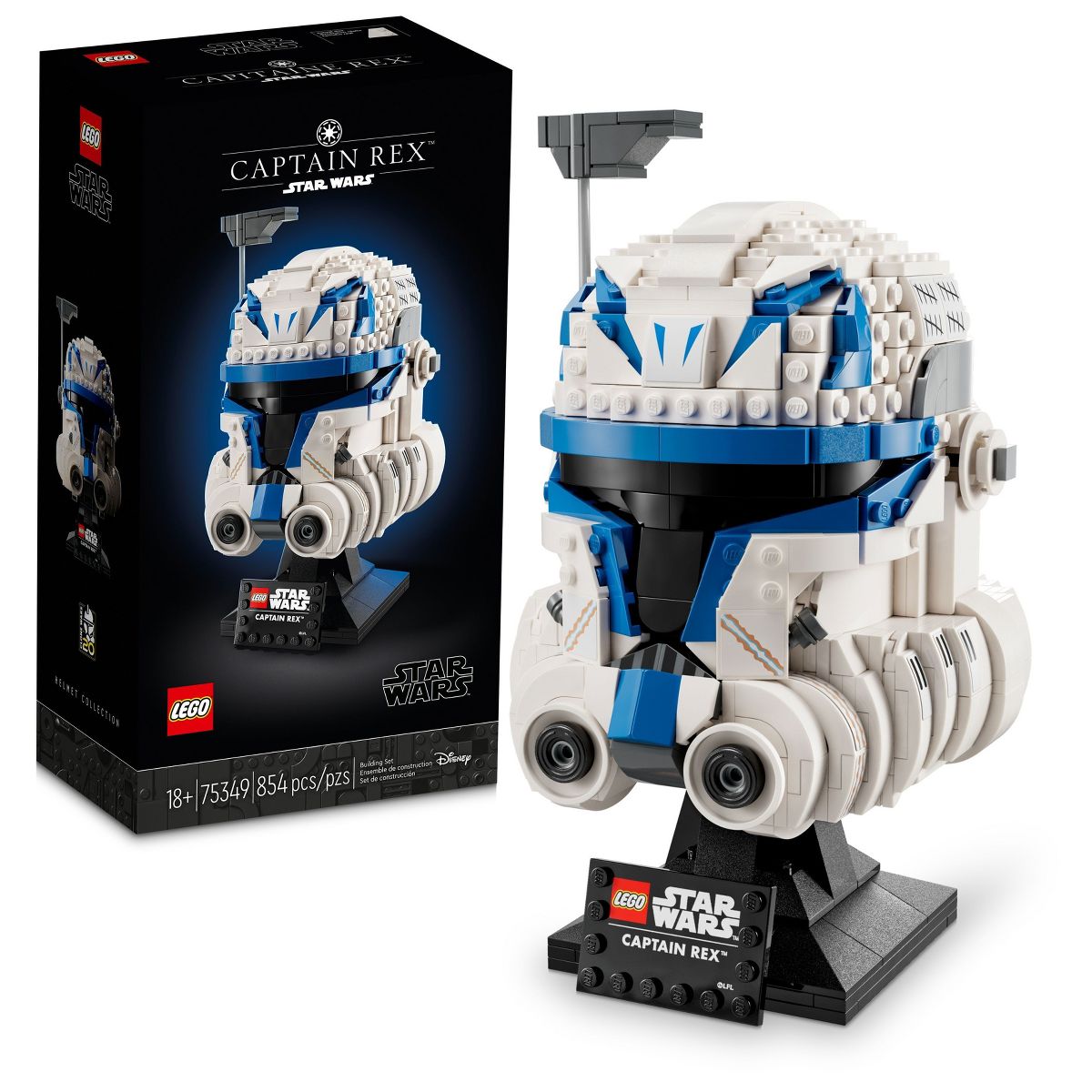 SWTCW Captain Rex Helmet Lego Set 1