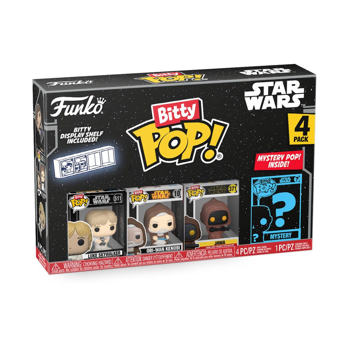 ANH Funko Pop! Bitty POP! Bobble Head Figure Toy 4-Pack 1