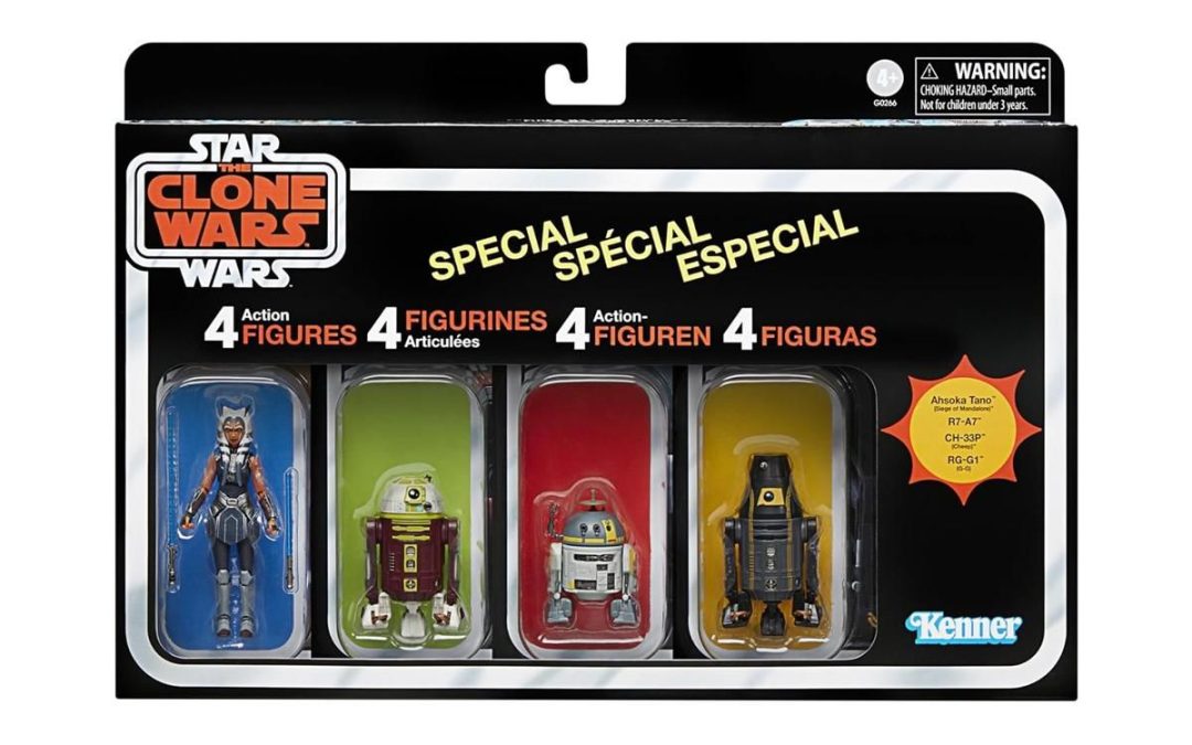 New Star Wars The Clone Wars Escape From Order 66 Vintage Figure 4-Pack Set available now!