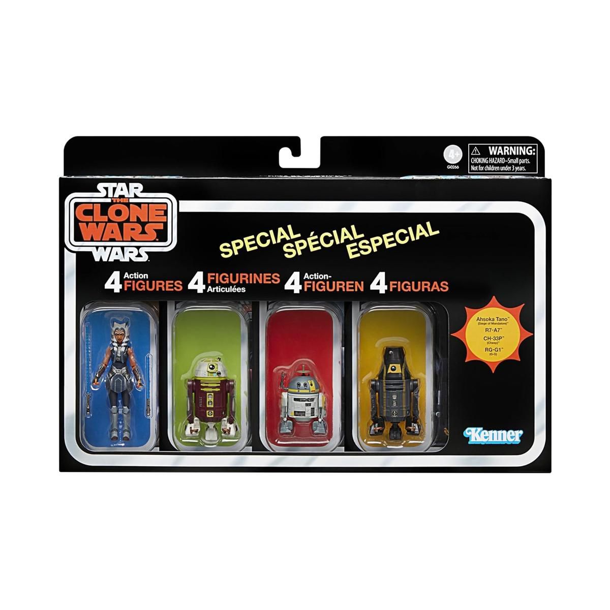 SWTCW Escape From Order 66 Vintage Figure 4-Pack Set 1