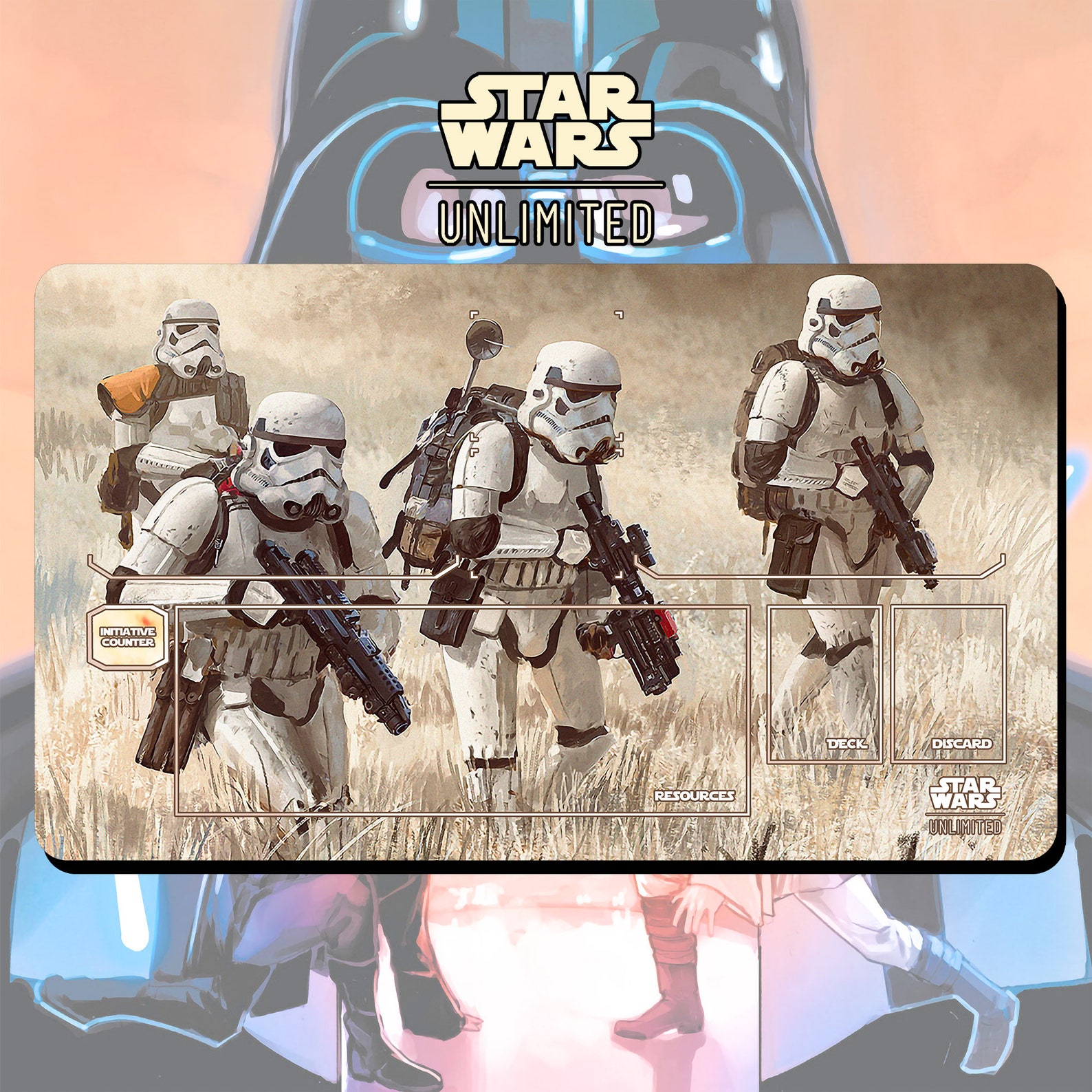 SW Unlimited Imperial Stormtroopers Deployed TCG Play Mat