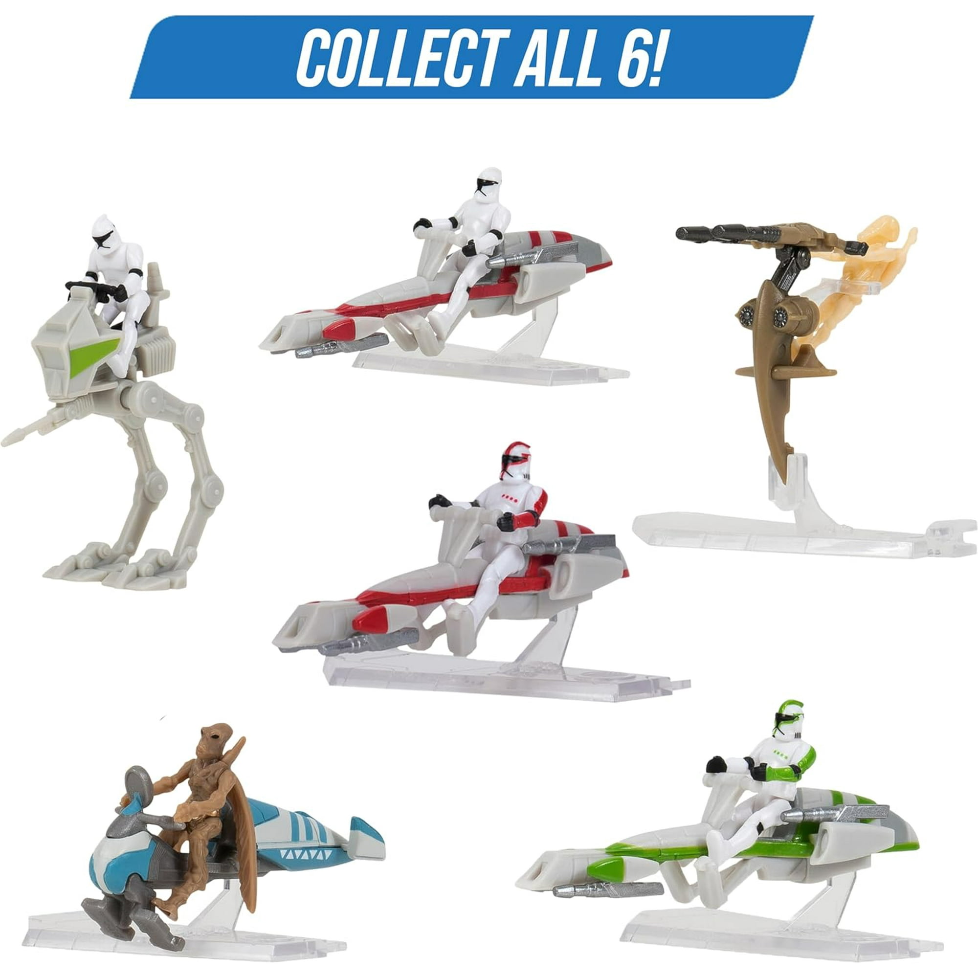 SW Micro Galaxy Squadron Scout Class Mystery Box 3-Pack Set 3