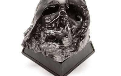 New Star Wars Galaxy's Edge Darth Vader Melted Helmet Figurine available now!