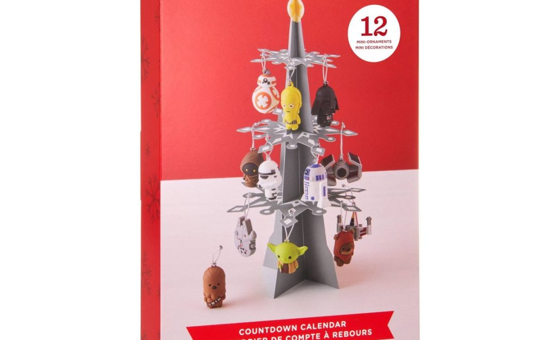 New Star Wars Countdown Calendar Christmas Tree Ornament Kit available now!